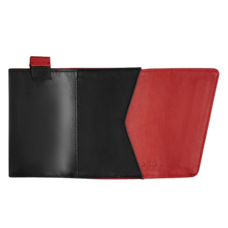 Wallet Berlín (Bicolor negro/rojo) - Imagen 2