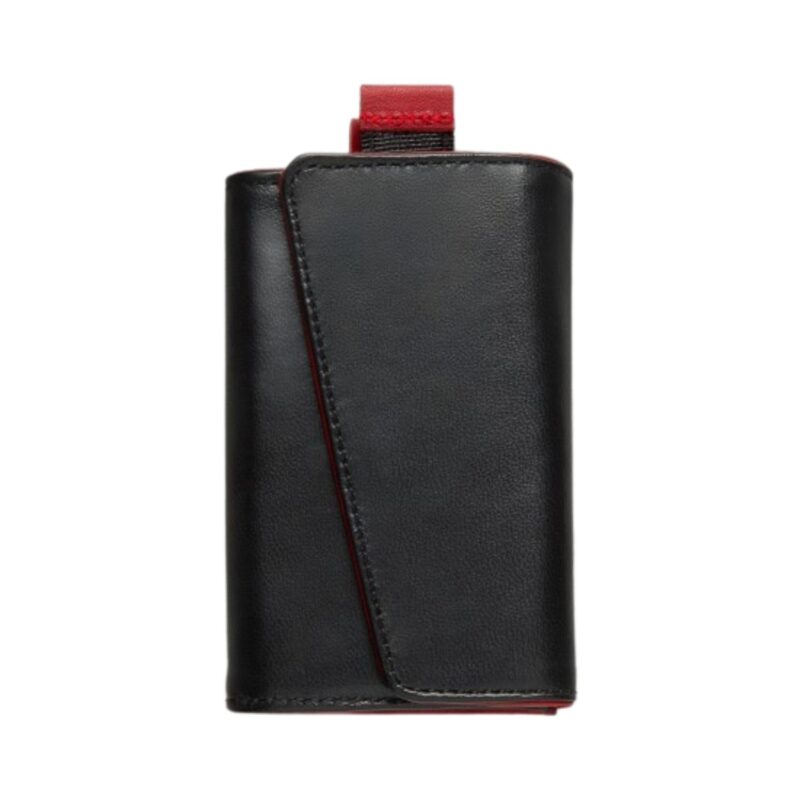 Wallet Berlín (Bicolor negro/rojo)